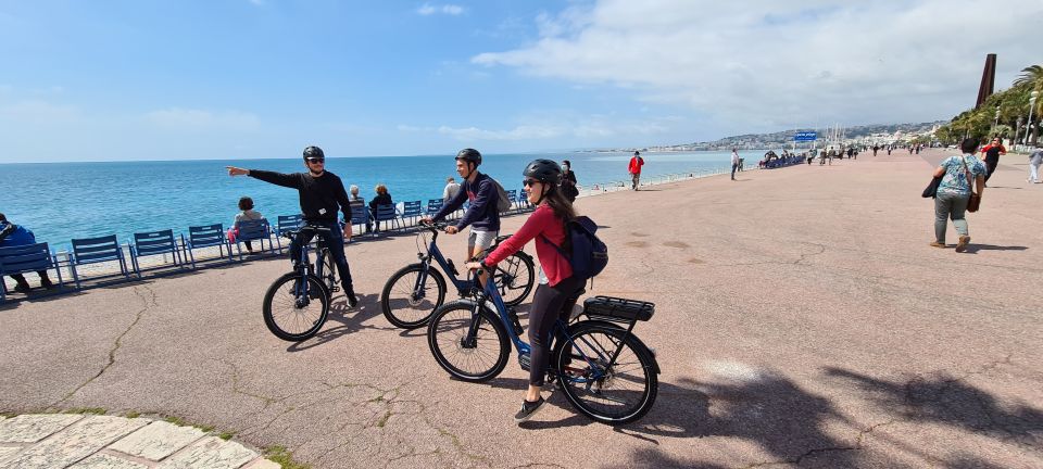 Nice: Panoramic French Riviera E-Bike Tour - Tour Itinerary