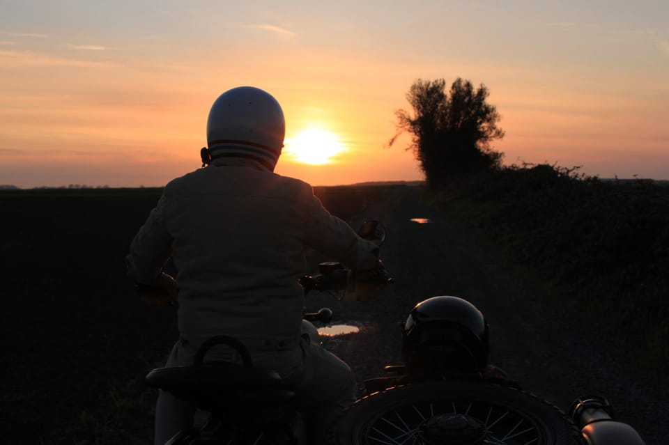 Normandy World War II Private 2 Hours Sidecar Tour Bayeux - Highlights