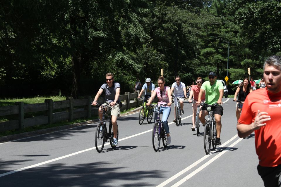 NYC: Central Park Guided Bike Tour - Inclusions