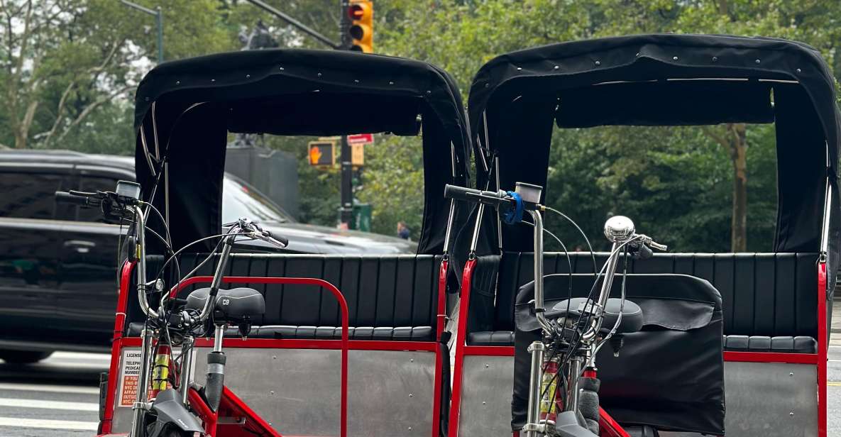 NYC Central Park Pedicab Tours - Itinerary Details