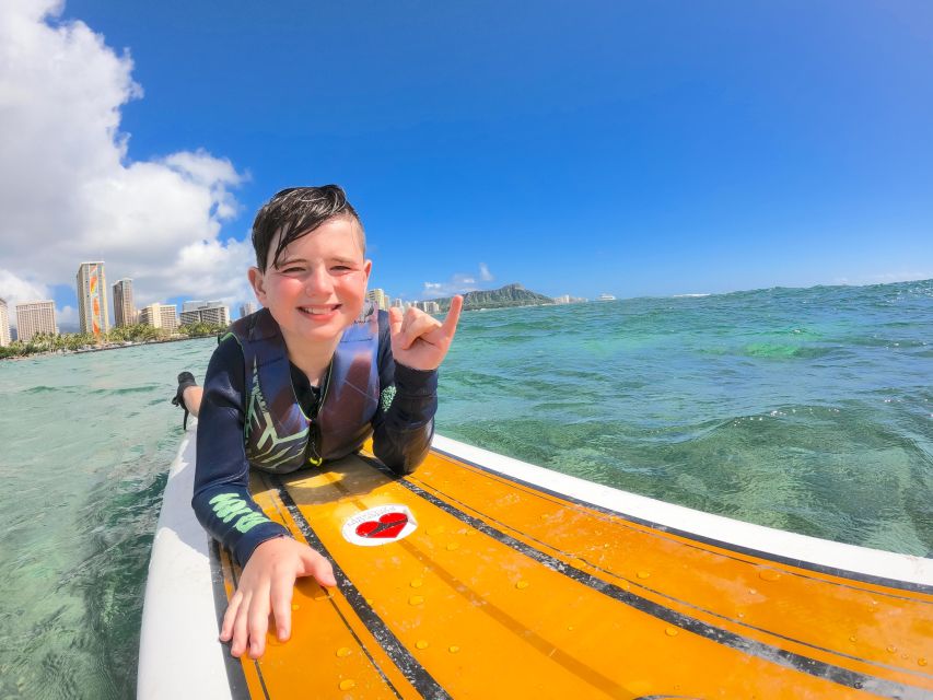 Oahu: Kids Surfing Lesson in Waikiki Beach (up to 12) - Surfing Instruction and Techniques