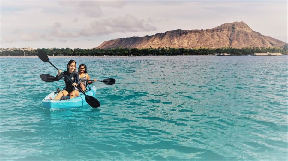 Oahu: Waikiki Kayak Tour and Snorkeling With Sea Turtles - Guided Kayak Adventure