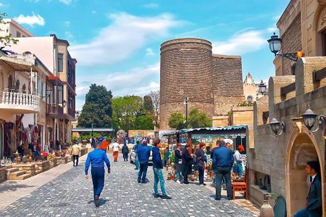 Old and Modern Baku Tour ( Day & Night Time) - Maidens Tower and City Walls