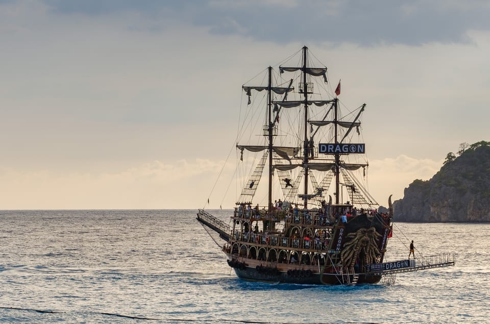 Ölüdeniz: Pirate Boat Cruise With Swim Stops and Lunch - Butterfly Island and Camel Beach