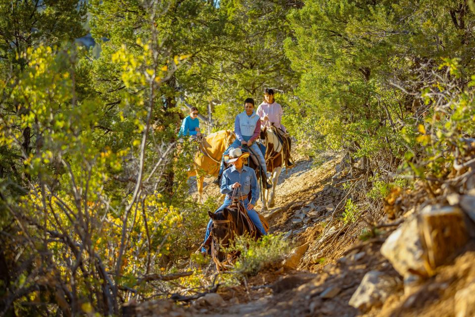 Orderville: Checkerboard Evening Shadow Horseback Ride - Inclusions and Exclusions