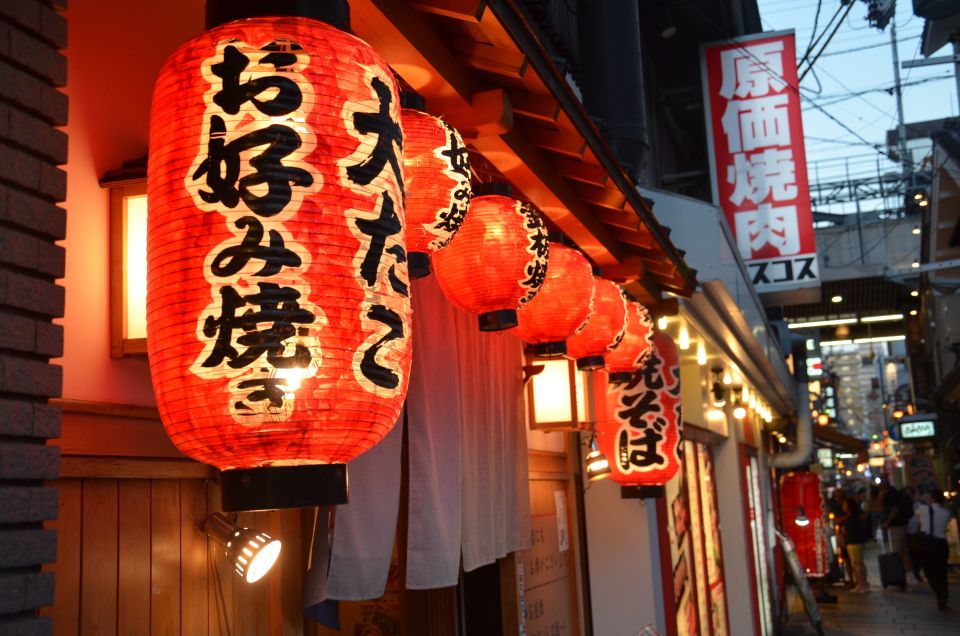 Osaka: Food Tour at Night With Tastings - Meeting Point and Schedule