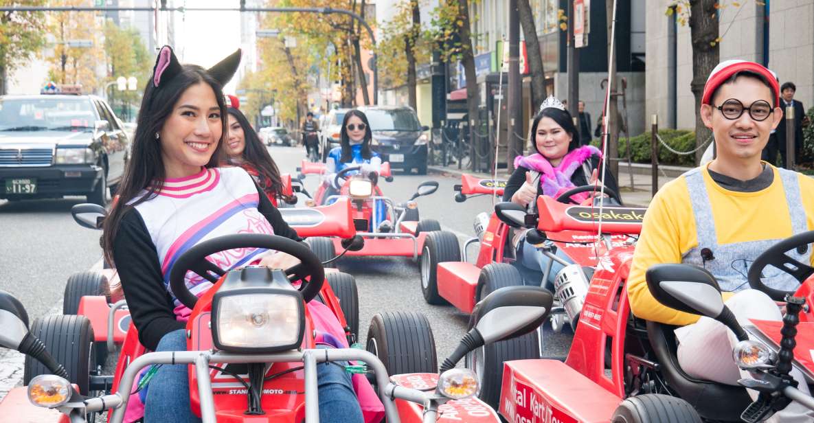 Osaka: Street Kart Experience on Public Roads - Inclusions