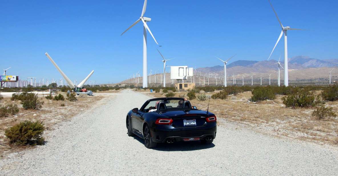 Palm Springs: Self-Driving Windmill Tour - First Commercial Wind Farm