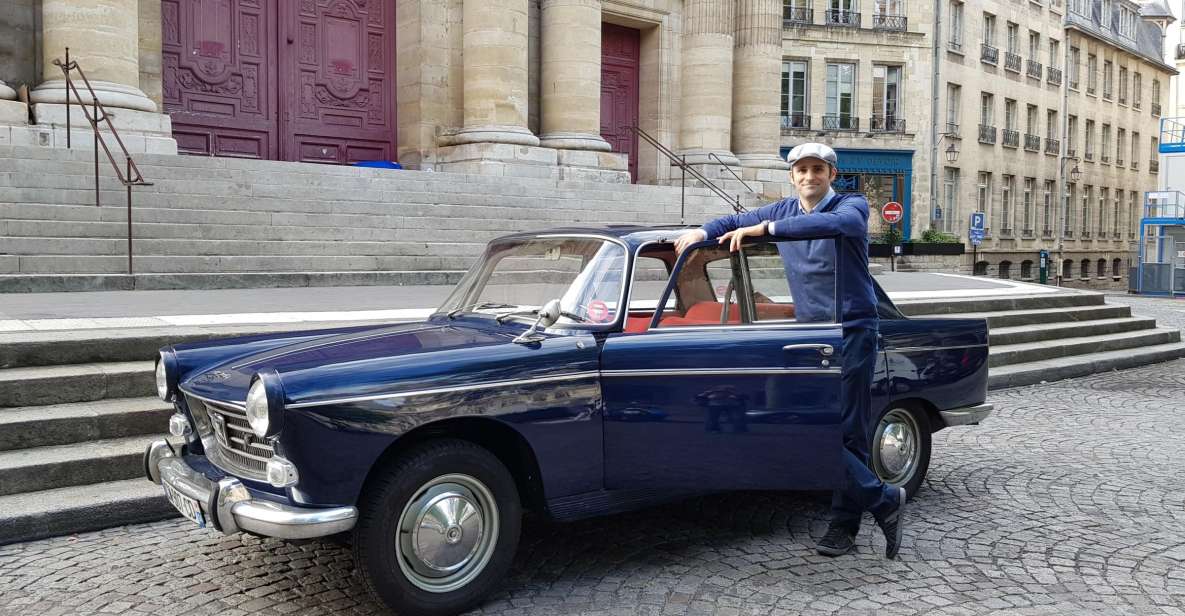 Paris: 1-Hour Tour in a Vintage Car - Tour Inclusions