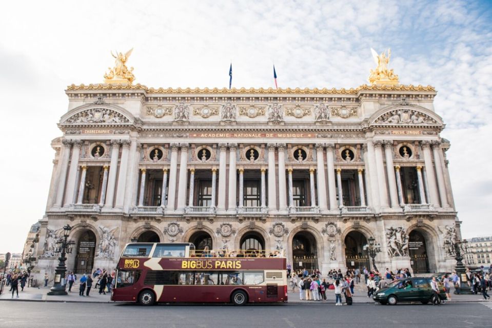 Paris: Big Bus Hop-On Hop-Off Tour and Arc De Triomphe - Explore Champs Elysees and Arc De Triomphe