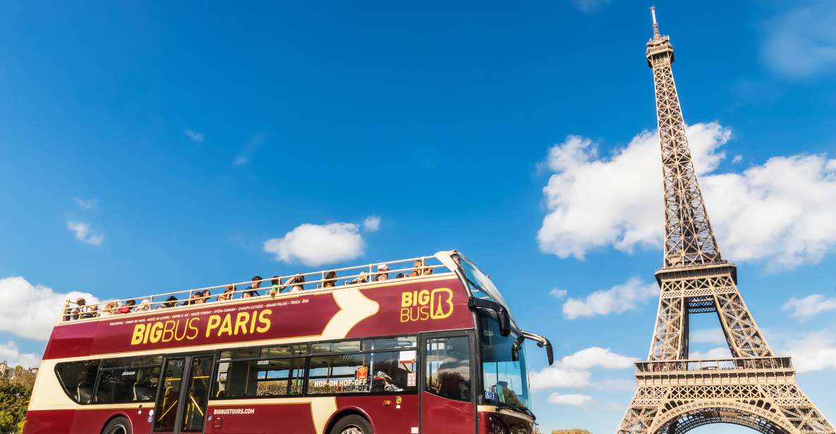 Paris: Big Bus Hop-On Hop-Off Tours With Optional Cruise - Included Features