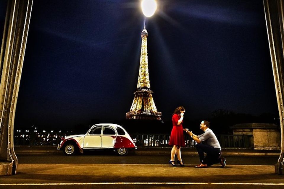 Paris: City Sightseeing Tour at Night in Vintage Car - Vintage Car Tour Experience