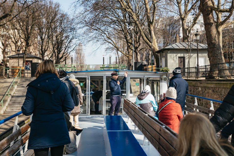 Paris: Cruise on the Saint-Martin Canal and the Seine River - Canal Saint-Martin Passage