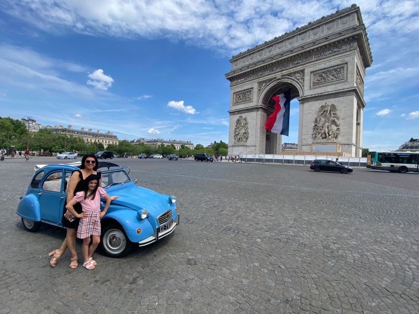 Paris: Guided City Highlights Tour in a Vintage French Car - Vintage Car Tour Experience