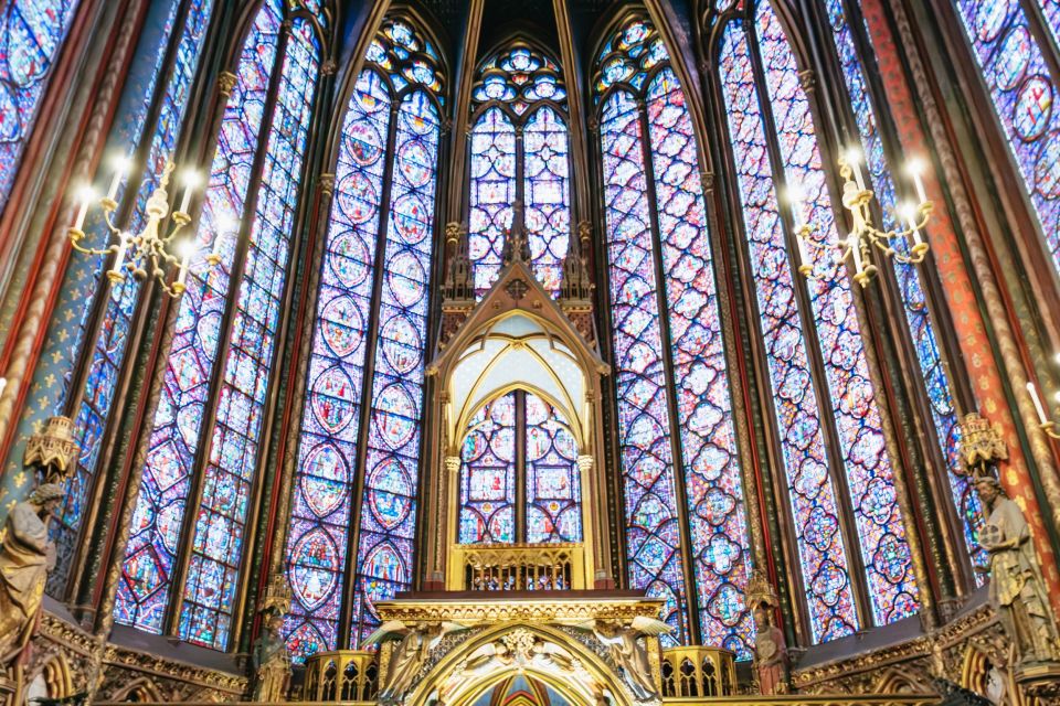 Paris: Ile De La Cité Walking Tour With Sainte-Chapelle - Sainte-Chapelle Stained Glass