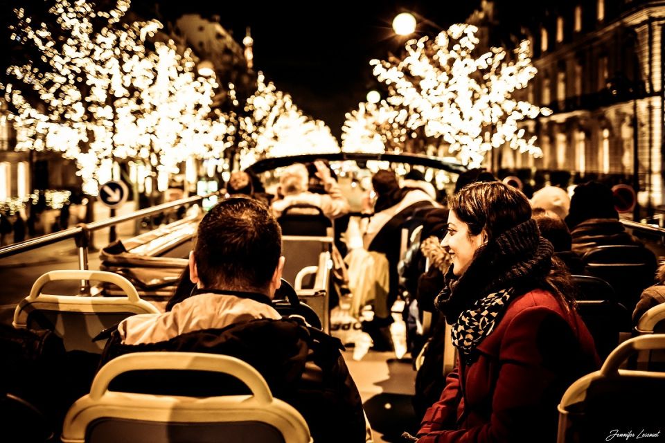 Paris: Open-Top Christmas Bus Tour - Highlights Along the Route