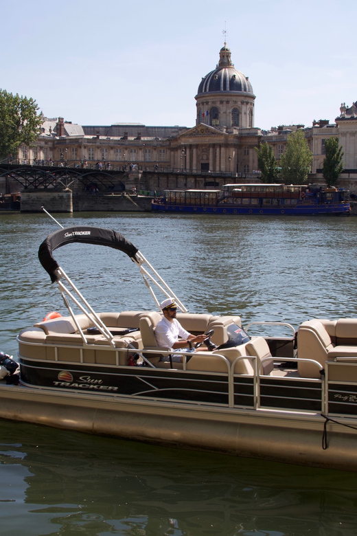 Paris: Seine River Private Guided Pontoon Boat Cruise - Highlights and Sights