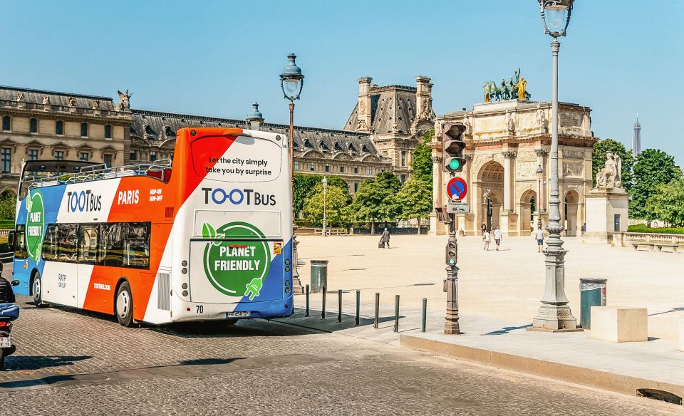 Paris: Tootbus Hop-on Hop-off Discovery Bus Tour - Included Features