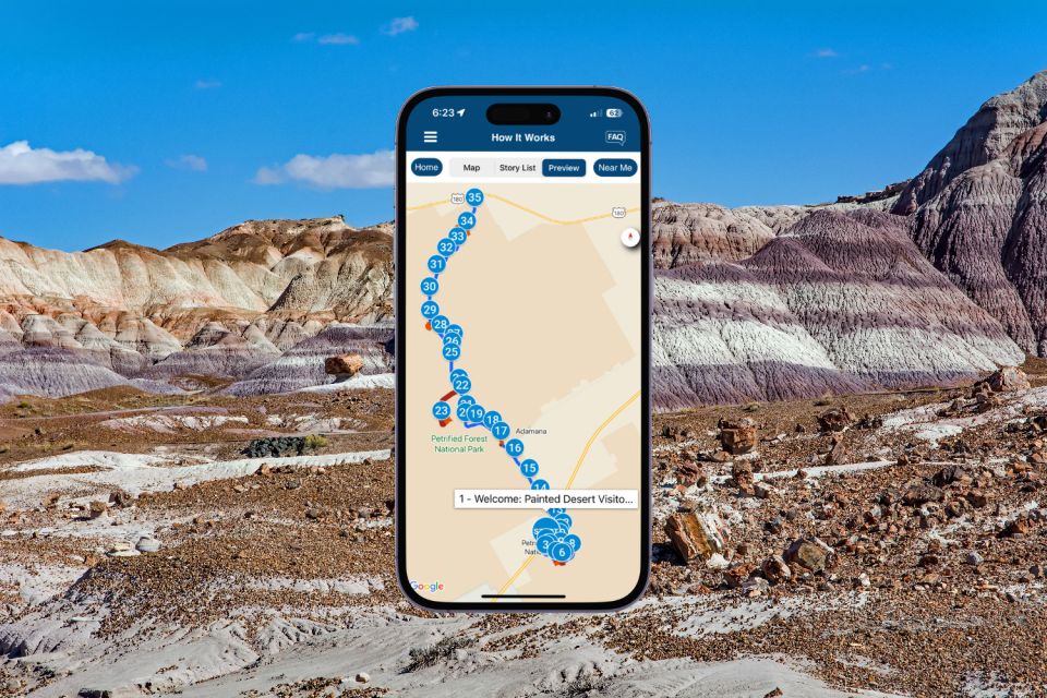 Petrified Forest National Park Self-Guided Audio Tour - Itinerary and Stops Along the Tour