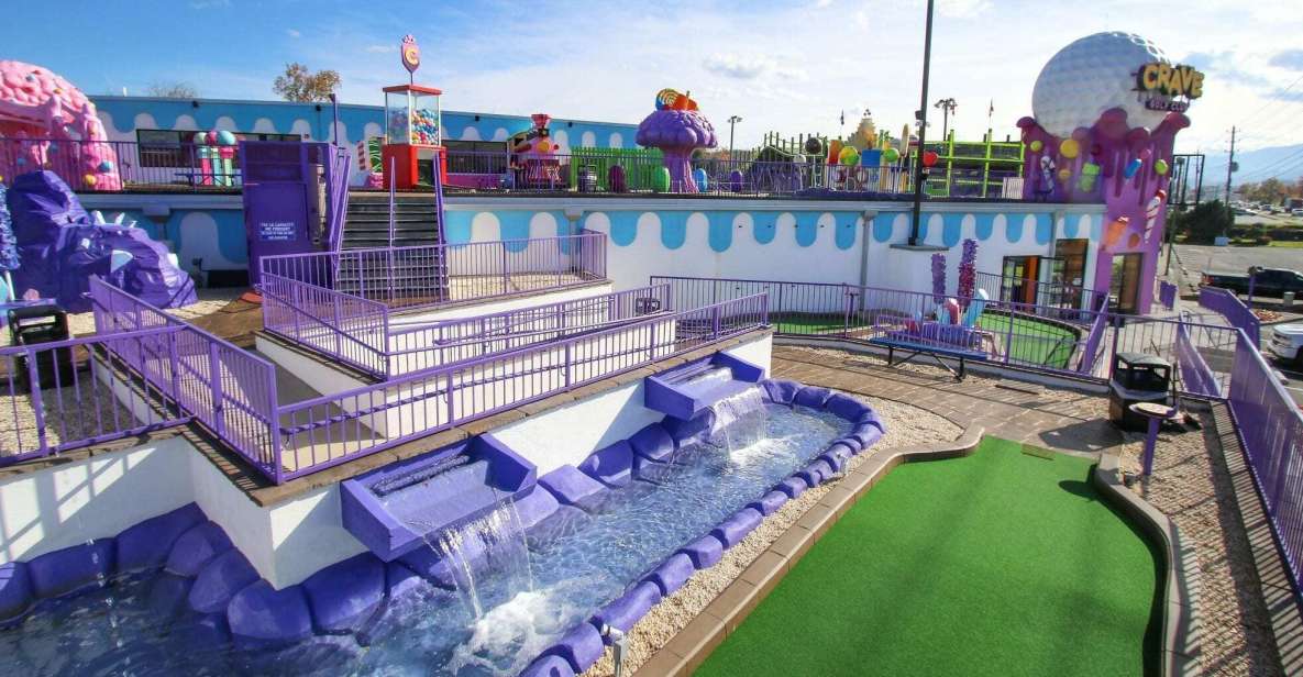 Pigeon Forge: Crave Golf Club Mini-Golf Experience - Indoor and Outdoor Experiences