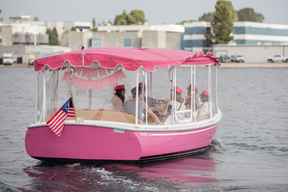 Pink Party Boat Cruise in San Diego Bay! Barbie Tour - Stunning Views of the City