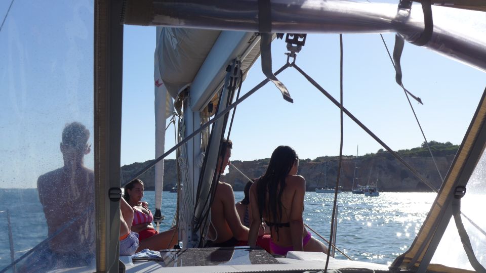 Portimão: Private Sailing Boat Tour With Local Wine - Enjoy Local Wine in Alvor