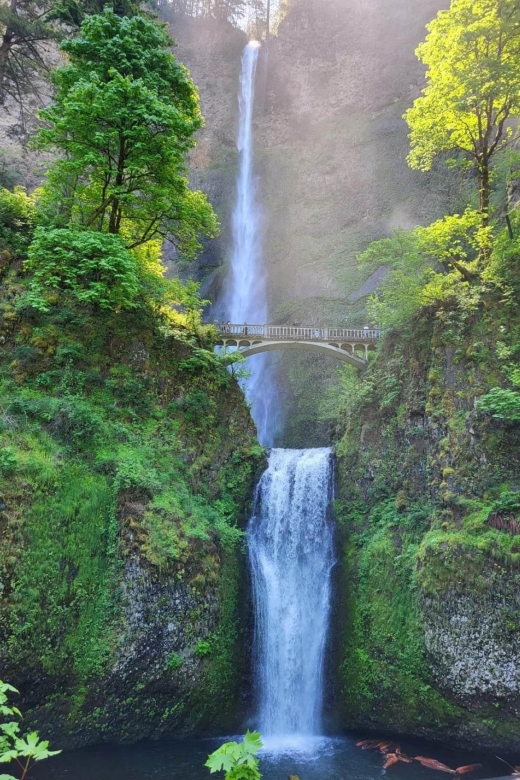 Portland City + Waterfall Combo: a Full Day of Sightseeing - Cross the Iconic Truss Bridge