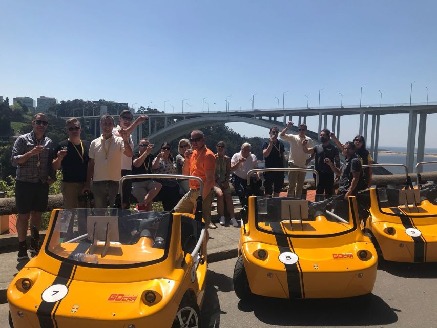 Porto: GPS Self-Guided GoCar City Exploration - Ferreira Borges Market Stops