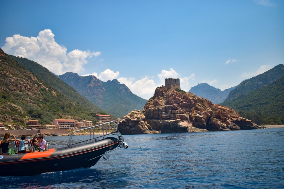 Porto: Scandola and Calanches of Piana Boat Trip - Admiring Calanche De Piana