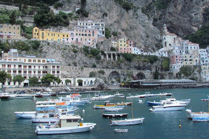 Positano, Amalfi and Ravello by Mercedes Van From Naples - Lunch Included