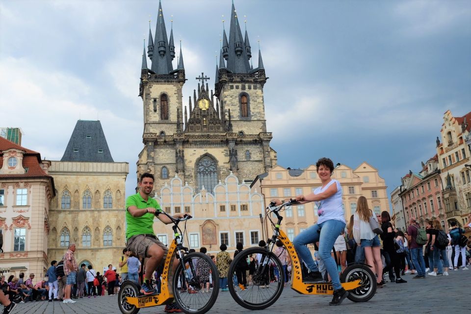 Prague: 2-Hour Old District & Riverside E-Scooter Tour - Tour Inclusions