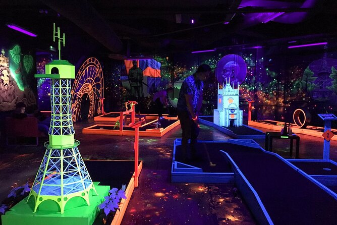 Prague Black Light Mini Golf Admission Ticket - Accessibility and Requirements