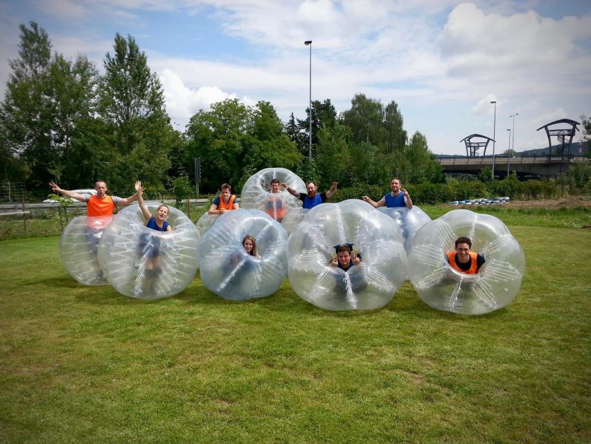 Prague: Bubble Football and Archery Combo Experience - Bubble Football Experience