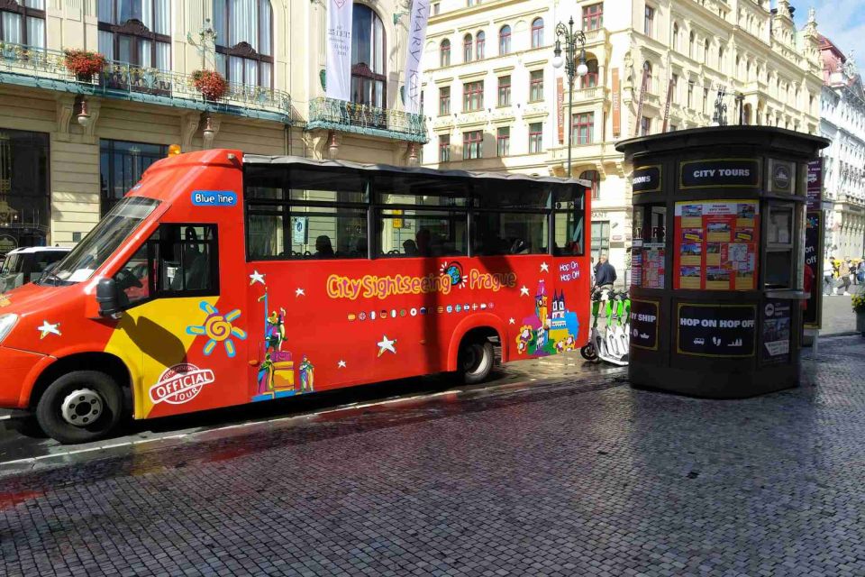 Prague: City Sightseeing HOHO Bus Tour & Optional Boat Tour - Tour Routes and Stops