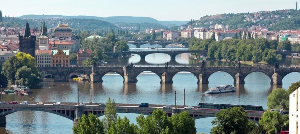 Prague Highlights 3-Hour Bus and Walking Tour - Landmark Visits