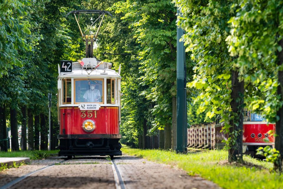 Prague: Hop-on Hop-Off Historical Tram Ticket for Line 42 - Tram Route and Schedule