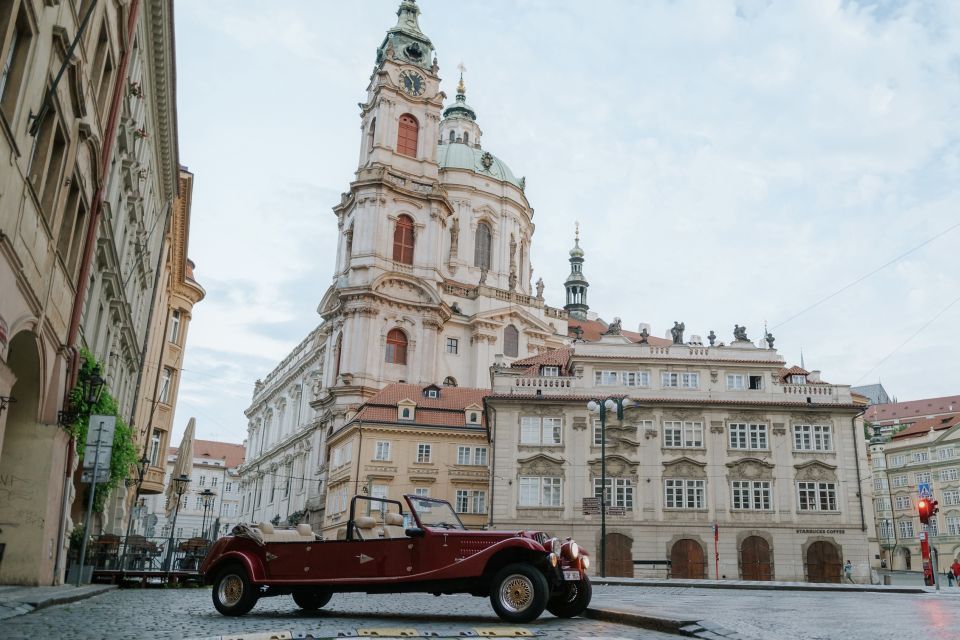 Prague: Private Vintage Car Old Town Tour - Key Landmarks Visited