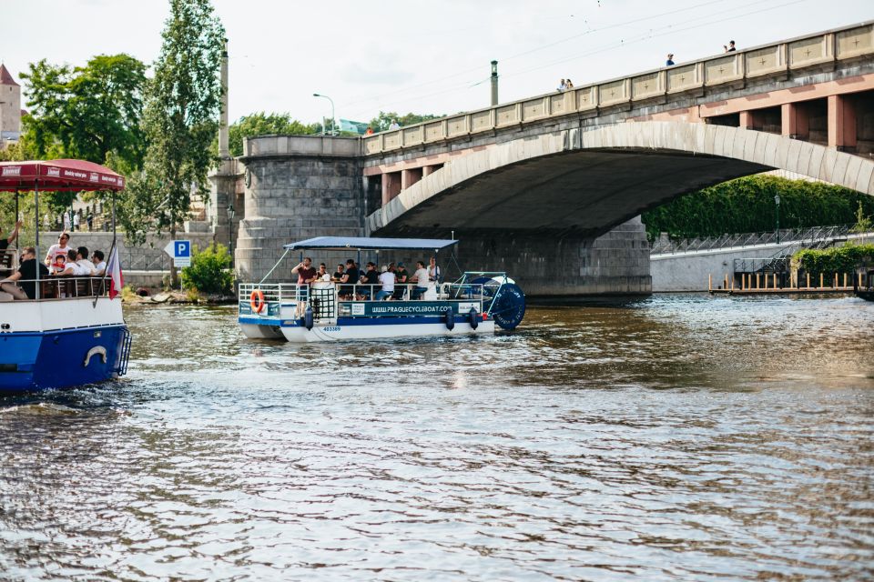 Prague: Swimming Beer Bike on A Cycle Boat - Experience Details