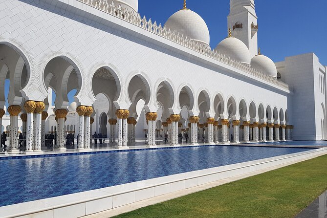 Premium Half Day Abudhabi Grand Mosque Tour From Dubai - Tour Itinerary