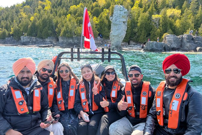 Private Boat Tour at Fathom Five National Marine Park - Cruising Past Flowerpot, Cove, and Echo Islands