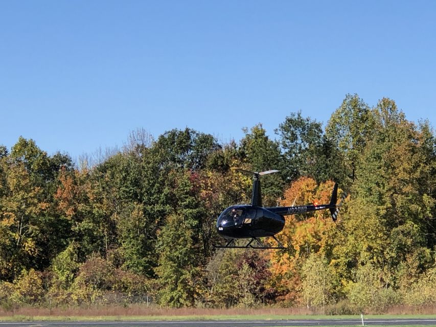 Private Fall Foliage Helicopter Tour of the Hudson Valley - Tour Itinerary