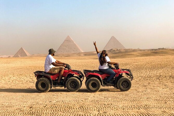 Private Giza Pyramids, Sphinx, Quad Bike, Camel Ride, Nile Dinner Cruise - Itinerary and Inclusions