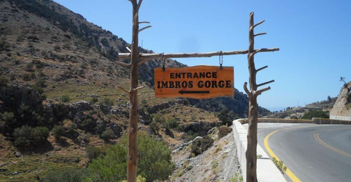 Private Hikking to Imbros Gorge With Lunch - Hiking Experience