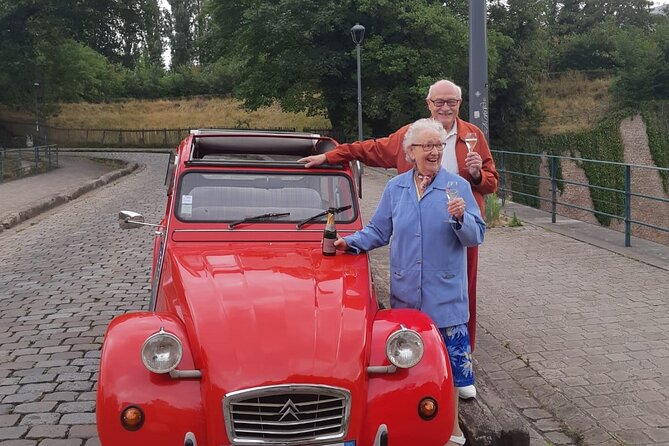 Private Lille Tour by Classic Convertible 2CV With Champagne - Champagne Break Included