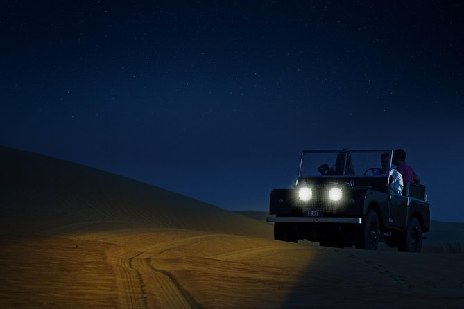 Private Night Vintage Land Rover Desert Safari & Stargazing - Accessibility and Recommendations