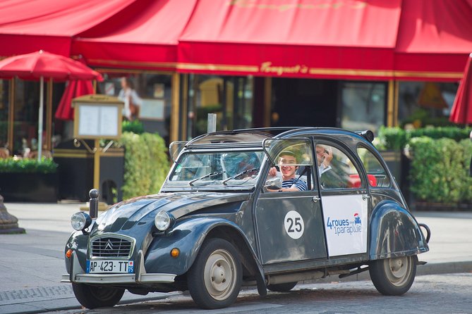 Private Tour Paris Highlights 1 Hour in Vintage Citroën 2CV - Booking Information