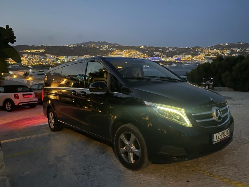 Private Transfer in Mykonos - Diverse Vehicle Fleet