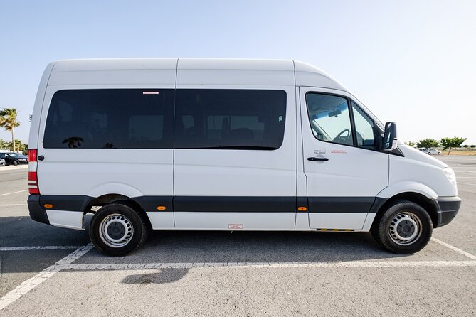 Private Transfer: Larnaca Airport to Limassol City 1-14 Pax - Inclusions