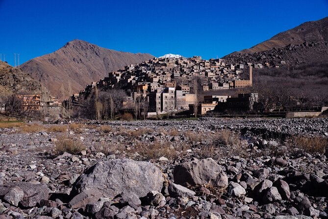 Private Valley and Atlas Mountain Tour in Marrakech - Walking to Berber Village