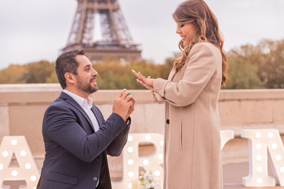 Proposal Marry Me - Big Letters - Paris Proposal Planner - Pricing Information